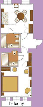 ���� ������ / Plan of the room
